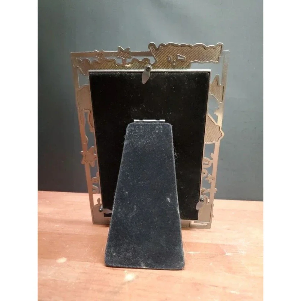 Happy Birthday metal glitter frame